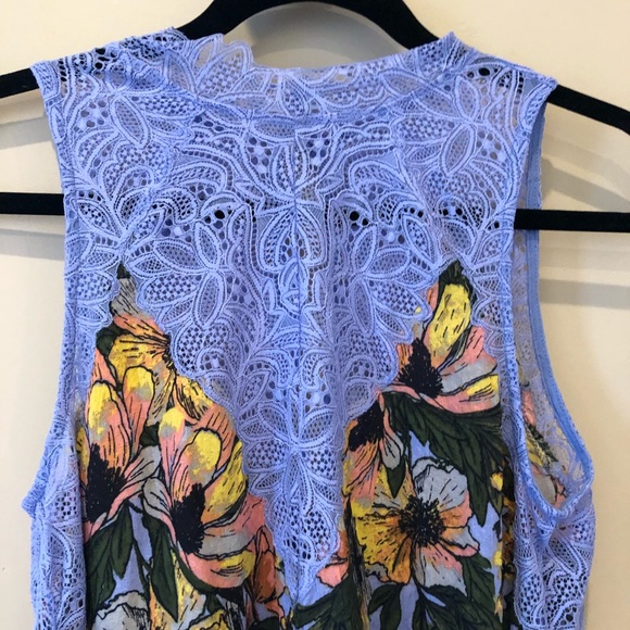 Intimately Free People • Purple, Floral Slip Dress - Picture 2 of 8